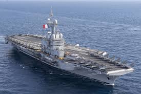 Plug And Fight A French Air Wing On A U S Carrier Proceedings March 2019 Vol 145 3 1 393 French Ship Charles De Ga Aircraft Carrier Carriers Navy Ships