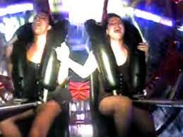 Thrill-seeking babes have screaming orgasm while riding famous  rollercoaster - Daily Star