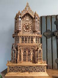 Are there any free printable scroll saw patterns? Scroll Bench Bucket List Project Roman Cathedral Scroll Saw Clock
