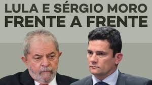 Resultado de imagem para lula e moro frente a frente