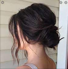 Pin By Kzn On Boek Bad Boy In 2021 Brown Hair Messy Bun Easy Messy Hairstyles Wedding Hair Side