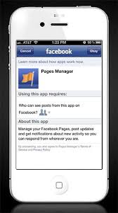 New App Helps Manage Your Practice Facebook Page From Your Iphone Social Practice Online Business Strategy My Social Practice