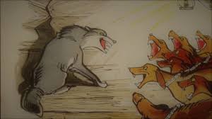 волк ночью думая залезть в овчарню попал на псарню Kto Napisal Basnyu Volk Na Psarne Ty Ser A Ya Priyatel Sed Analiz Basni Volk Na Psarne