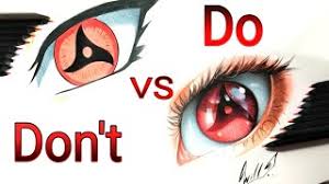 Don T Vs Do How To Draw Anime Eyes Itachi Mangekyou Sharingan Drawing Youtube How to draw sharingan eyes step by step easy. don t vs do how to draw anime eyes