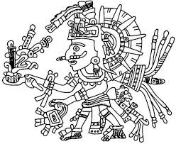 You could also print the. Aztec Aztec Xochipilli Coloring Pages Aztec Art Mayan Art Coloring Pages