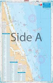 Waterproof Charts Palm Beach To Ft Pierce Florida Fish Dive Nautical Marine Charts