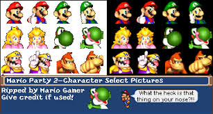 A great party game in it's heyday, mario party 2 is a blast to play with friends and family.i have the actual cartridge and still play this game on my old nintendo 64. Nintendo 64 Mario Party 2 Selection Portraits The Spriters Resource