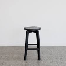 dhow bar stool (black) (65cm high