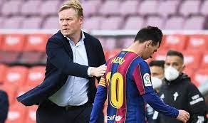 Messi, one of di top players for football history bin express frustration for august last year say im wan leave barcelona. Barcelona Transfer News Ronald Koeman Nervous That Lionel Messi Won T Play Until 2022 Football Sport Express Co Uk