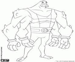 The blossoming of becca pt. Fourarms From Ben 10 Omniverse Coloring Page Ben 10 Coloring Pages Ben 10 Omniverse Ben 10