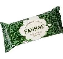 Туалетное мыло ОФИСМАГ Банное 100 г (АГРОПРОМ-ЮГ), натуральное, ш/к 71735  609767