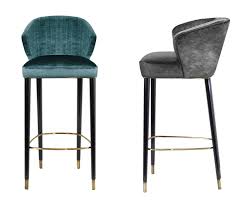 Nuka Bar Chair Contemporary Mid Century Modern Transitional Stools Dering Hall Modern Bar Stools Counter Chairs Bar Stools
