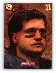 1993 Pro Line Portaits Jeff George Indianapolis Colts #509