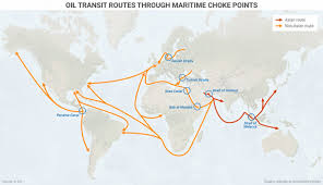 Maps Oil Trade Choke Points Person Gulf And East Asia Business Insider Asia Business Map East