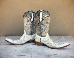 Black And White Cowboy Boots Mens Vintage Mexican Pointy Toe Boot Men S Cowboy Boots White And Black Leather Sequin Cross Boots Pointy Toe Boots Mens Cowboy Boots