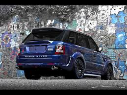 2011 A Kahn Design Range Rover Sport Bali Blue Miyagi Edition Rear Angle 1600x1200 Wallpape Range Rover Sport Range Rover Range Rover Sport Autobiography