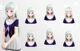 Rin New Anime Style Character For Games And Vrchat 3d Humanoids Unity Asset Store Anime Style Anime Graphic Design Tutorials Learning