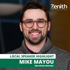 We're excited to start showcasing our amazing local speakers for this  year's Zenith. Starting the list is Mike Mayou with Glensheen talking about  "Smart, Fast & Fearless! Duluth Nonprofits Putting AI to