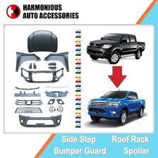 hot item car parts body kits for toyota hilux vigo champ 2009 2012 facelift upgrade to hilux revo toyota hilux toyota body kit