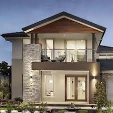 Bagi anda yang tinggal di daerah perkotaan, contoh desain rumah tampak depan ini cocok untuk daerah yang tropis atau sejuk. 11 Desain Rumah Minimalis 2 Lantai Ideas Modern House Design House Design House Designs Exterior