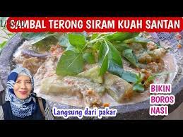 A suckling pig is a piglet fed on its mother's milk (i.e., a piglet which is still a suckling). Resep Sambal Terong Siram Kuah Santan Resep Aseli Ibu Nikmat Luar Biasa Youtube