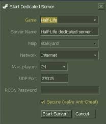 Steam Support :: Setting up a Steam Half-Life Dedicated Server