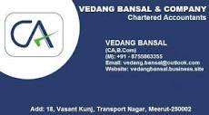 VEDANG BANSAL & COMPANY- Chartered Accountants in ...