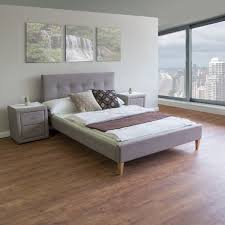 Etagen bett, wand bett, polster bett. Graues Polsterbett Mit Kopfteil 140x200 Gunstig Homestyle4u Homestyle4u Fuhl Dich Zu Hause
