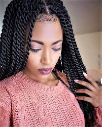 Bon Week End A Toutes Finissez La Semaine En Beaute Avec Les Coiffeuses Be Nappy Rendez Senegalese Twist Hairstyles Twist Braid Hairstyles Rope Twist Braids
