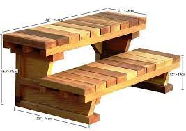 I do not own the. How To Build Hot Tub Steps