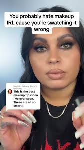 Replying to @Bethany Bruno #makeupswatching #promakeuptips
