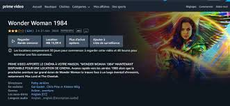 Mais attention à bien rester dans la légalité. Wonder Woman 1984 Ww84 Est Disponible A La Location Sur Amazon Prime Video Internet Articles Tso