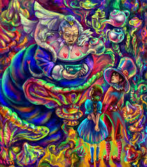 Ra1ndanc3r S Deviantart Favourites Alice In Wonderland Artwork Alice In Wonderland Drawings Psychedelic Art