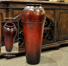 Hacienda Studded Floor Vase Tuscan Decorating Tuscan Design Floor Vase