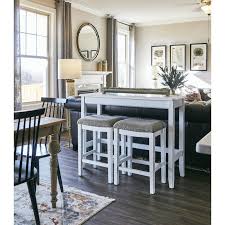 Edip 48 5 Console Table And Stool Set In 2020 Gorgeous Sofas Sofa Tables Bar Table And Stools