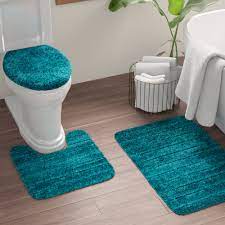 See more ideas about bathroom rugs, rugs small rugs are a great way to add color, texture and comfort to every room. Mercury Row Brockley Bath Rug Set Reviews Wayfair