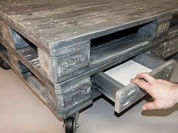Werken Bauen Diy Anleitungen Schublade Selber Bauen Shabby Chic Selber Machen Couchtisch Europalette