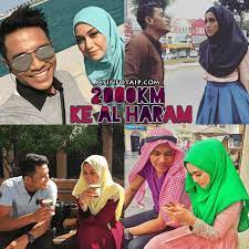 Either something sacred to which access is forbidden to the people who are not in a state of purity or who are not initiated into the sacred knowledge; Drama 2000km Ke Al Haram Myinfotaip