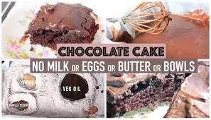 The Super Delicious Crazy Chocolate Cake Recipe No Eggs Milk Butter Or Bowls Desserts Corner Cake Recipes Without Milk Chocolate Cake Recipe Cake Recipes