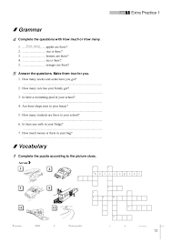 Think of it and then complete the exercises. Ingles Eso 1