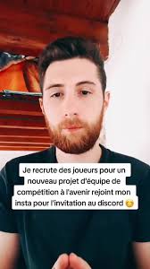 Je recrute des joueurs pour un nouveau projet d'équipe de compétition ...