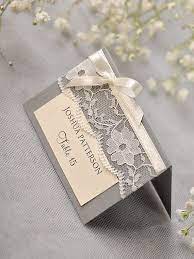 When used as escort cards, guests find their name and table number on a card lined up outside. I Can Totally Make These This Would Be Perfect Using Different Colored Cards For Each Meal Selection Wedding Place Cards Wedding Cards Wedding Seating Cards