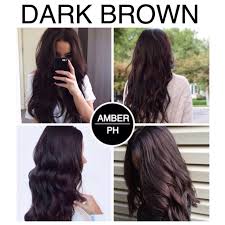 What is the best plum hair dye and color? Dark Brown Hair Dye Color Shopee Philippines