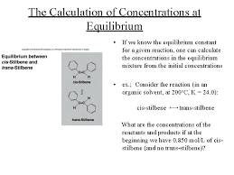 Das umfassendste angebot an equilibrium.profitieren sie von günstigen preisen. Chemical Equilibrium The Concept Of Equilibrium No Chemical