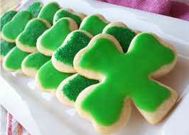 Sift flours, baking soda and salt into large bowl. St Patrick S Day Cookies That Rule The Hooley Allrecipes