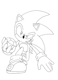 Sonic the hedgehog is sega's mascot and the eponymous protagonist of the sonic the hedgehog series.he is an anthropomorphic hedgehog born with the ability to run faster than the speed of sound, hence his name, and possesses lightning fast reflexes to match. Classic Sonic Coloring Pages Coloring Home