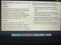 A strong thesis statement justifies discussion. Which Statement Best Analyzes How The Author Develops The Central Idea Across The Two Passages Brainly Com