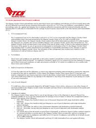 A bill of lading is a document commonly used in the shipment industry. Tcs Agreement Form Cargo Bill Of Lading