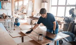 Use a polyester filler to rebuild rotted or damaged wood. How To Fix Water Damaged And Swollen Wood Furniture