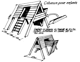 Cabane En Hauteur A Fabriquer Soi Meme Plan Cabane Cabane Enfant Cabane